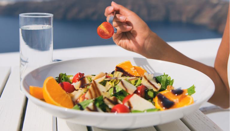 mangiare-sano mantenere un'alimentazione corretta in viaggio o in vacanza