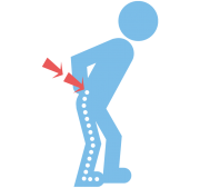 pseudo sciatica icona pseudo sciatica